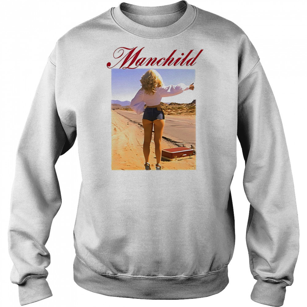 Sabrinacarpenter Manchild photo shirt Sweatshirt