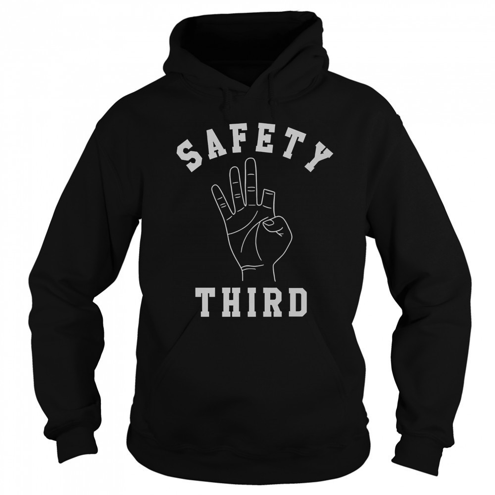 Safety Third Hand T-Shirt Hoodie