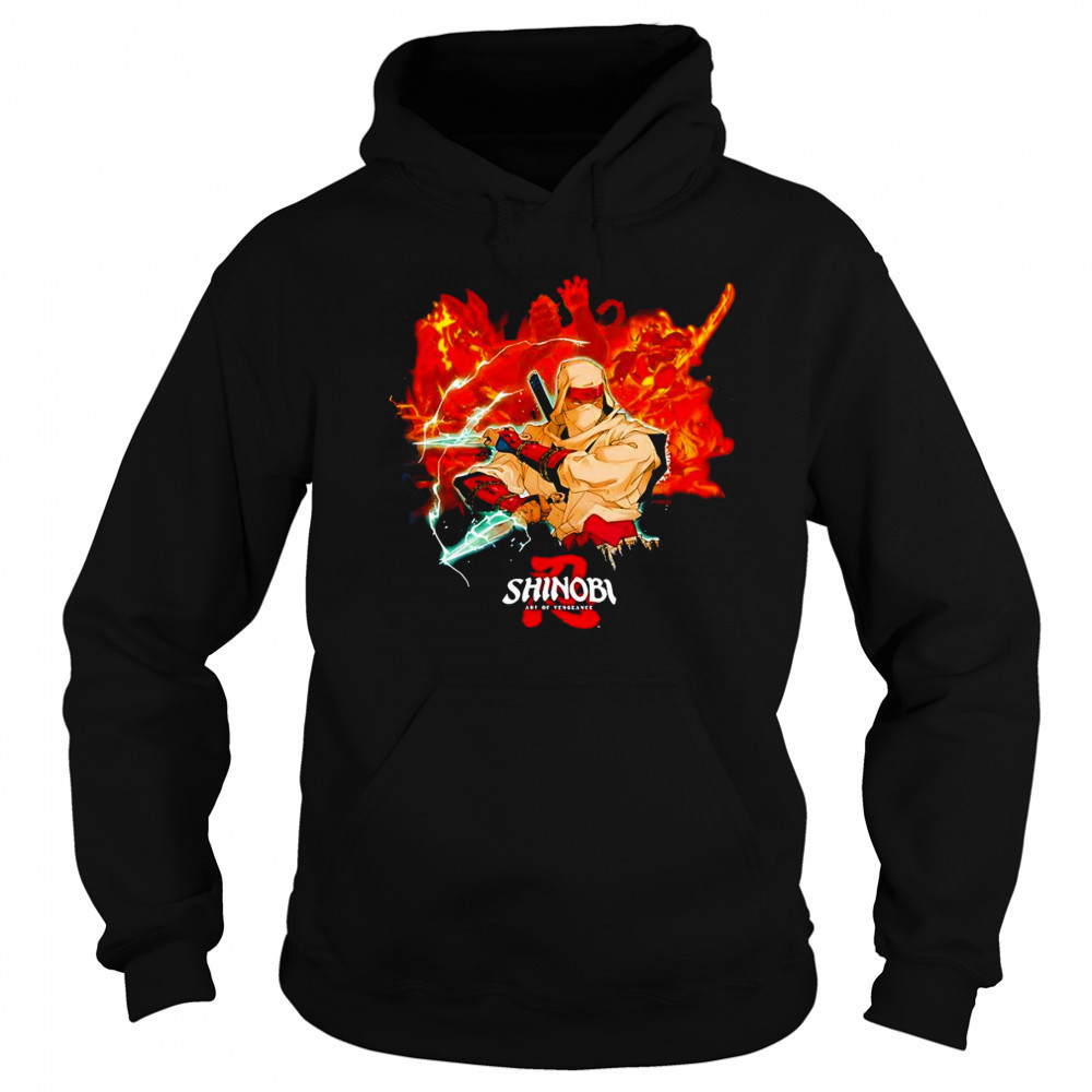 Shinobi Art of Vengeance Joe Musashi and Enemies shirt Hoodie