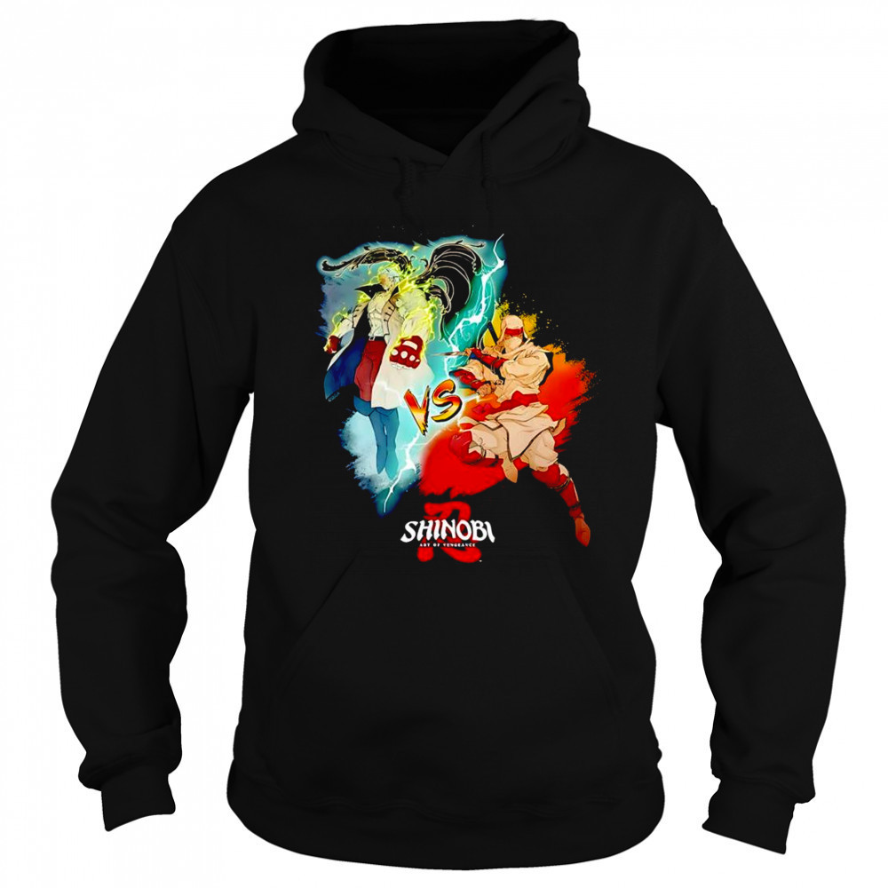 Shinobi Art of Vengeance Lord Ruse vs Joe Musashi shirt Hoodie