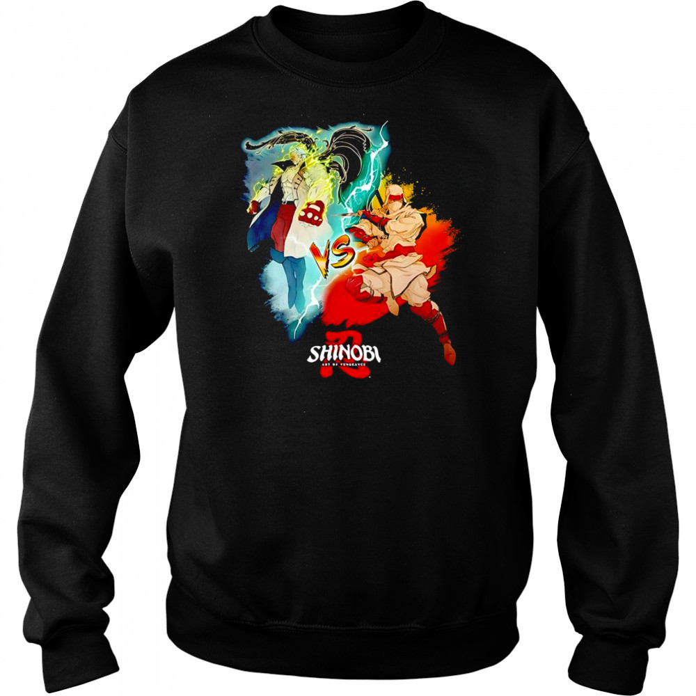 Shinobi Art of Vengeance Lord Ruse vs Joe Musashi shirt Sweatshirt