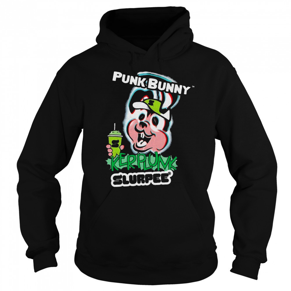 Slurpee x Punk Bunny Kerplunk 7 Eleven T-shirt Hoodie