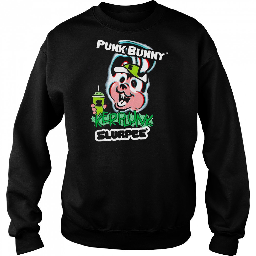 Slurpee x Punk Bunny Kerplunk 7 Eleven T-shirt Sweatshirt