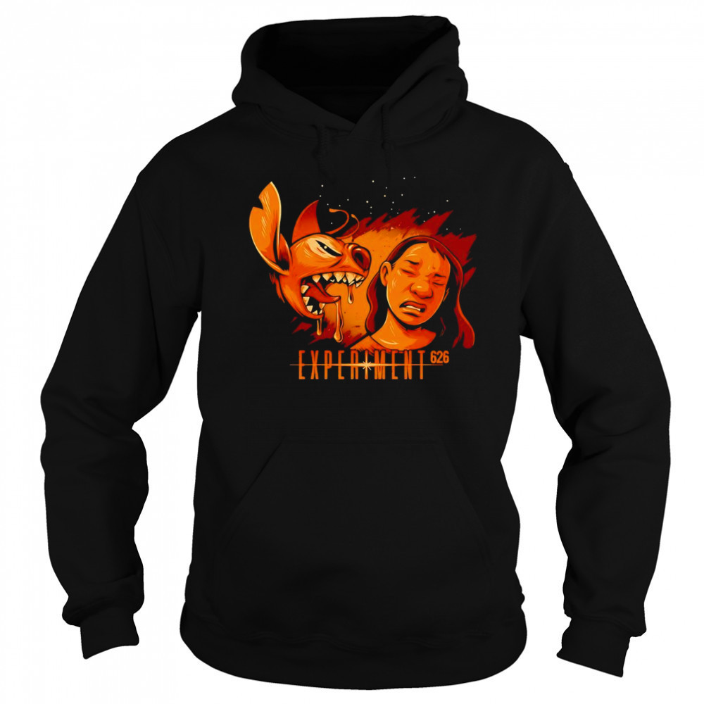 Space monster Lilo and Stitch shirt Hoodie
