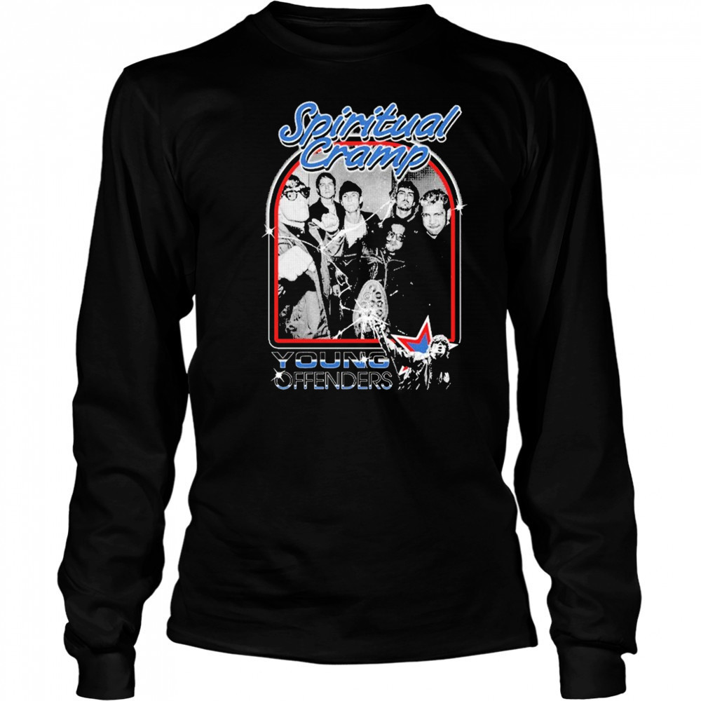 Spiritual Cramp Young Offenders T-shirt Long Sleeved