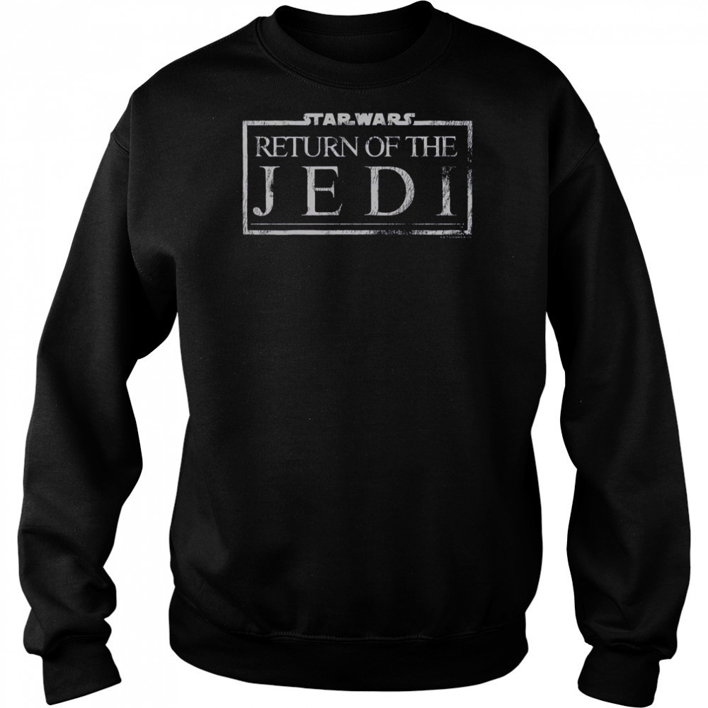 Star Wars Return Of The Jedi Logo Shirt Sweatshirt
