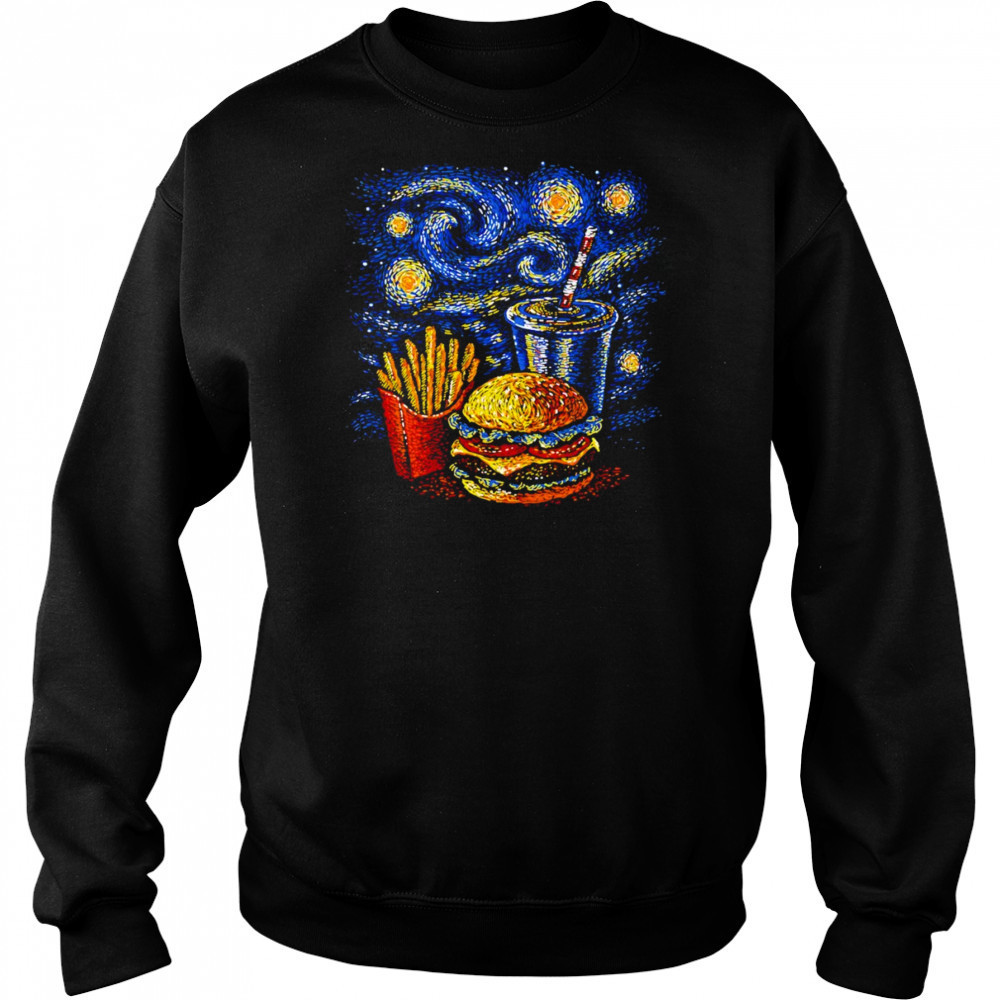 Starry Food shirt Sweatshirt