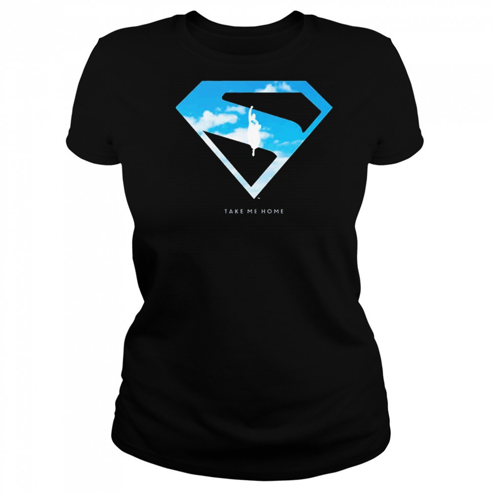 Superman 2025 Movie Collection DC Studios Blue Sky shirt Women's T-shirt