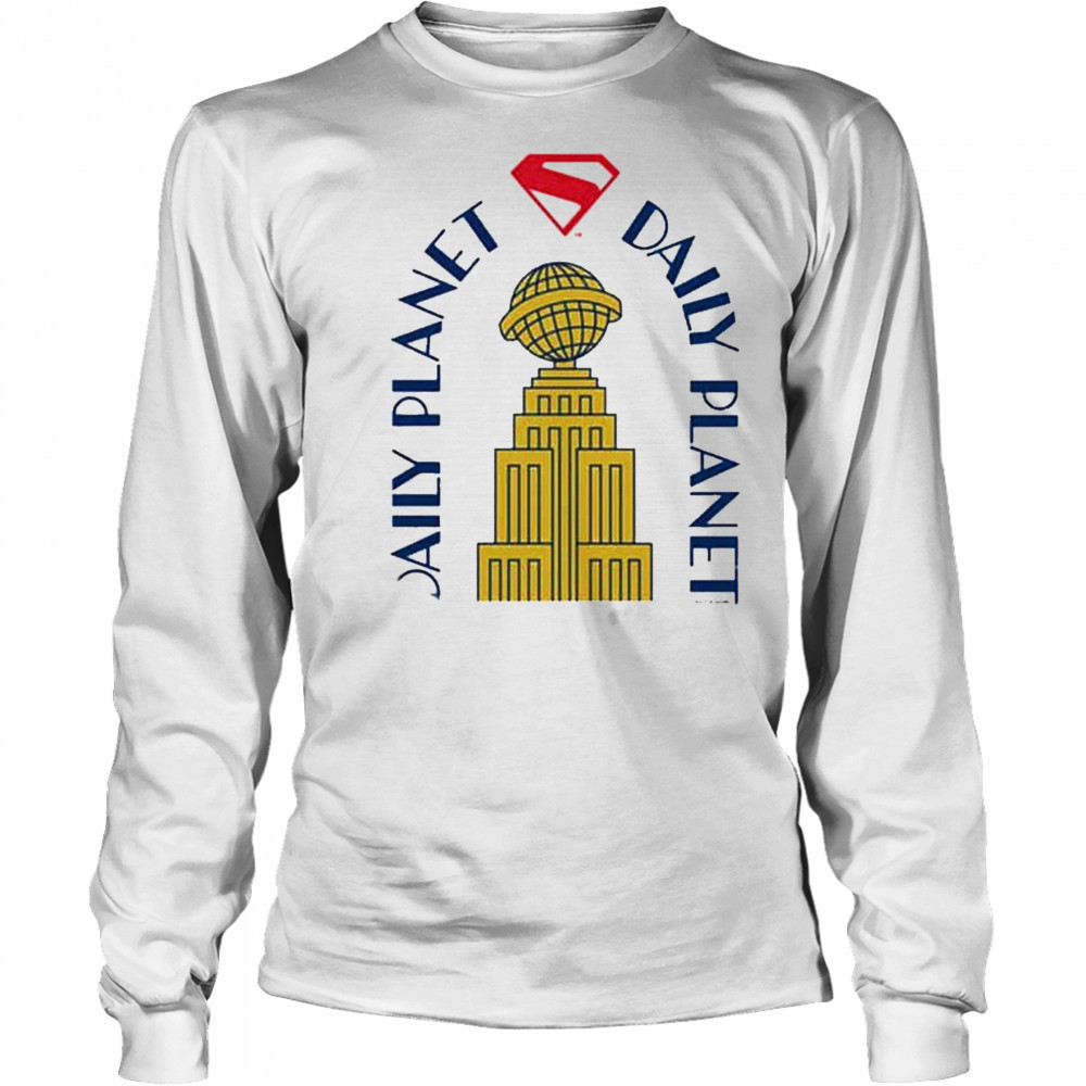 Superman 2025 Movie Collection DC Studios Daily Planet shirt Long Sleeved