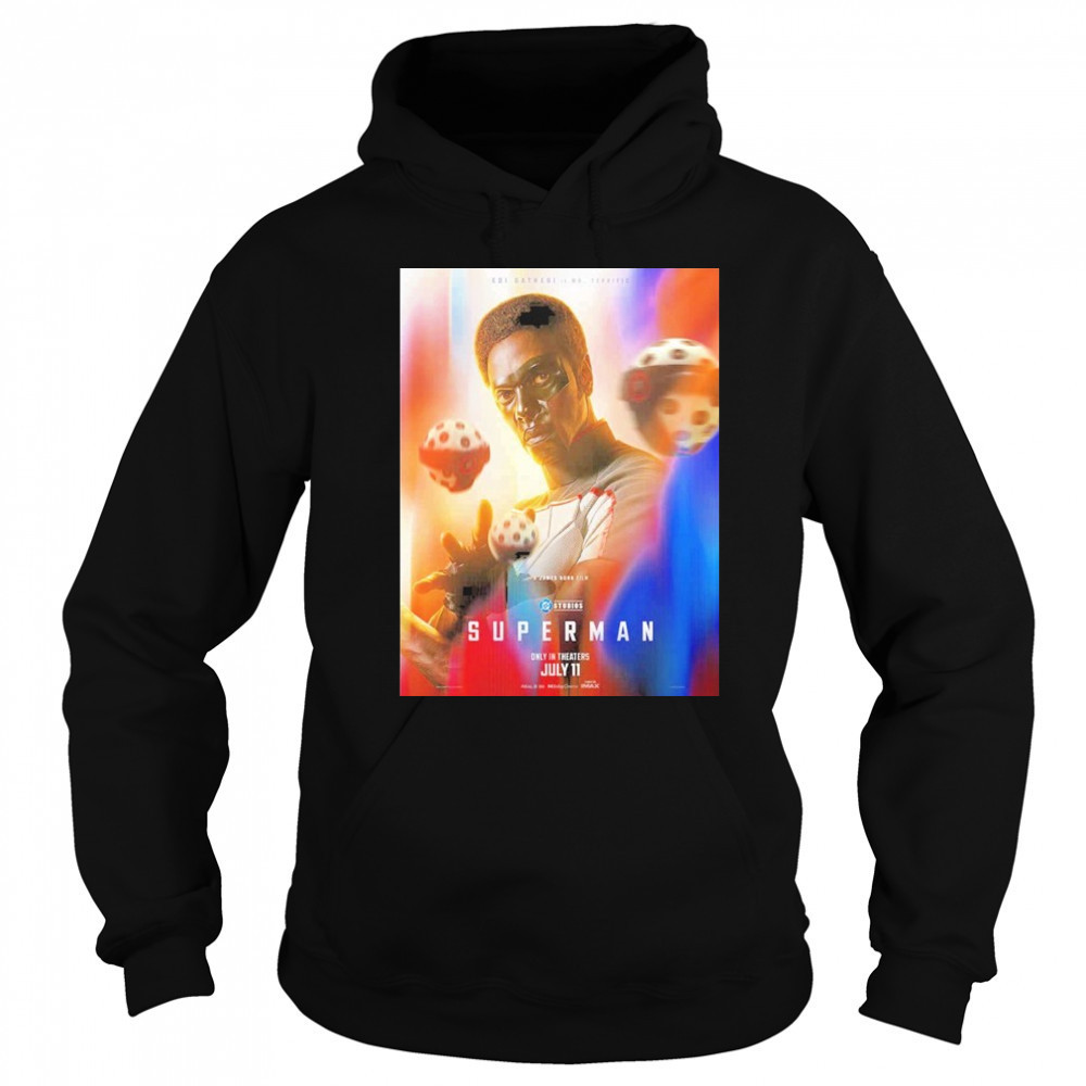 Superman Edi Gathegi Is Mr Terrific July 11 2025 DC Studios shirt Hoodie
