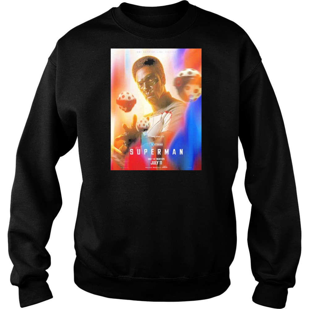 Superman Edi Gathegi Is Mr Terrific July 11 2025 DC Studios shirt Sweatshirt