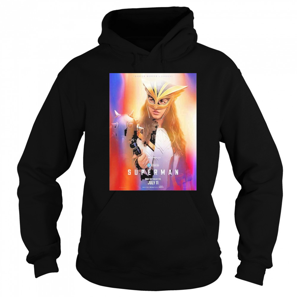 Superman Isabela Merced Is Hawkgirl July 11 2025 DC Studios shirt Hoodie