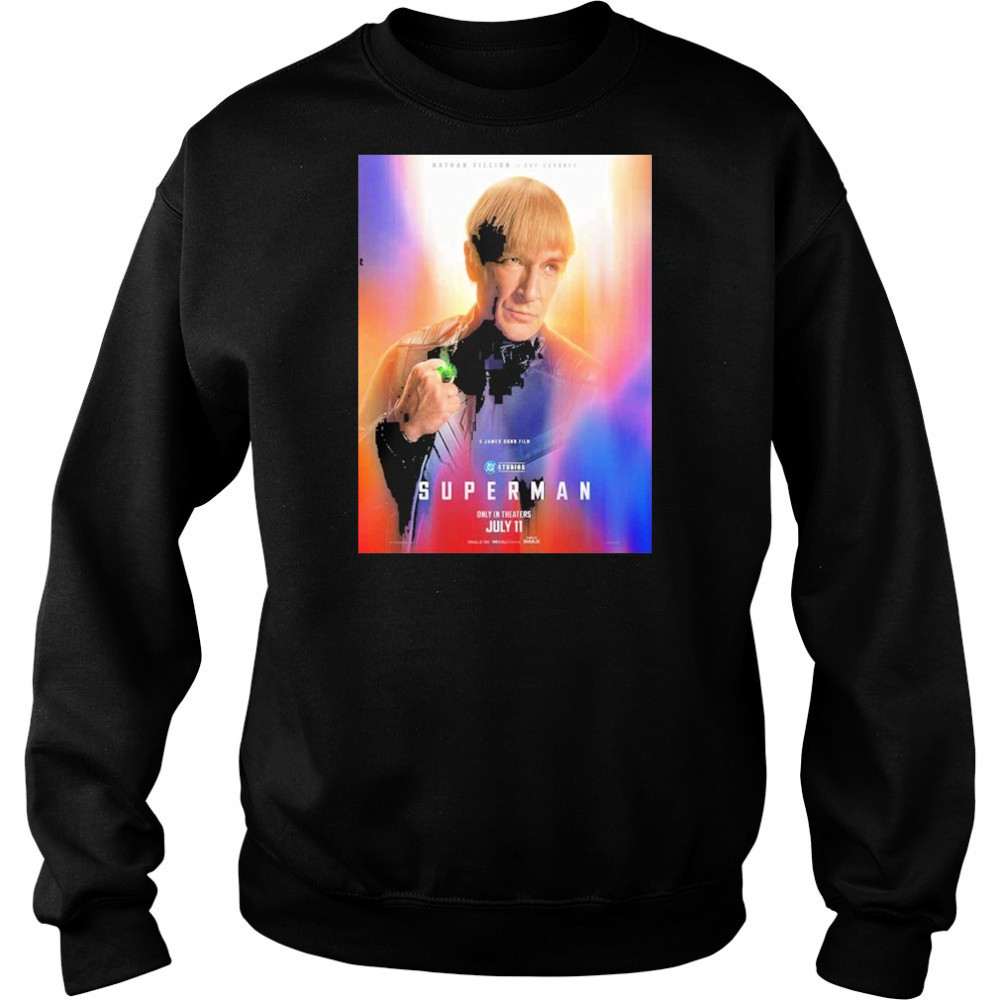 Superman Nathan Fillion Is Guy Gardner July 11 2025 DC Studios shirt Sweatshirt