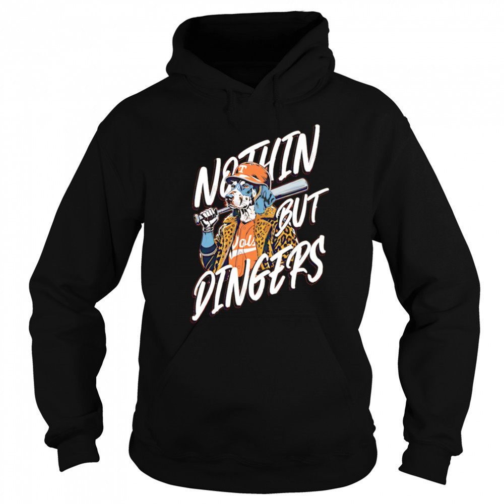 Tennessee Baseball Nothin But Dingers Dog shirt Hoodie