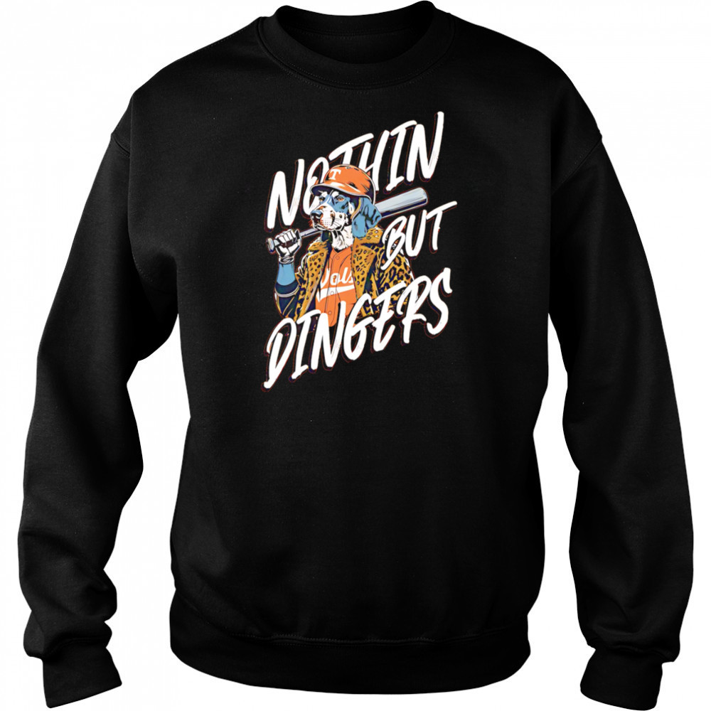 Tennessee Baseball Nothin But Dingers Dog shirt Sweatshirt