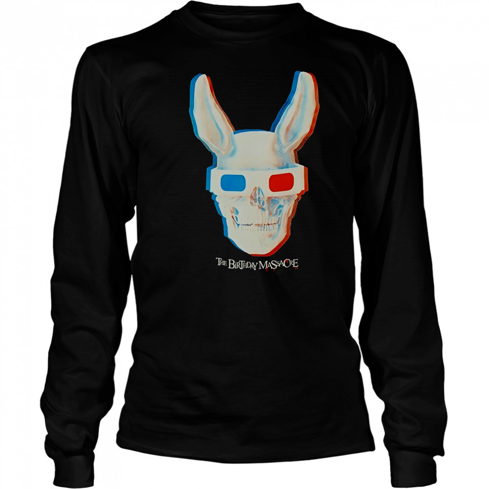 The Birthday Massacre 3D Skull T-Shirt Long Sleeved