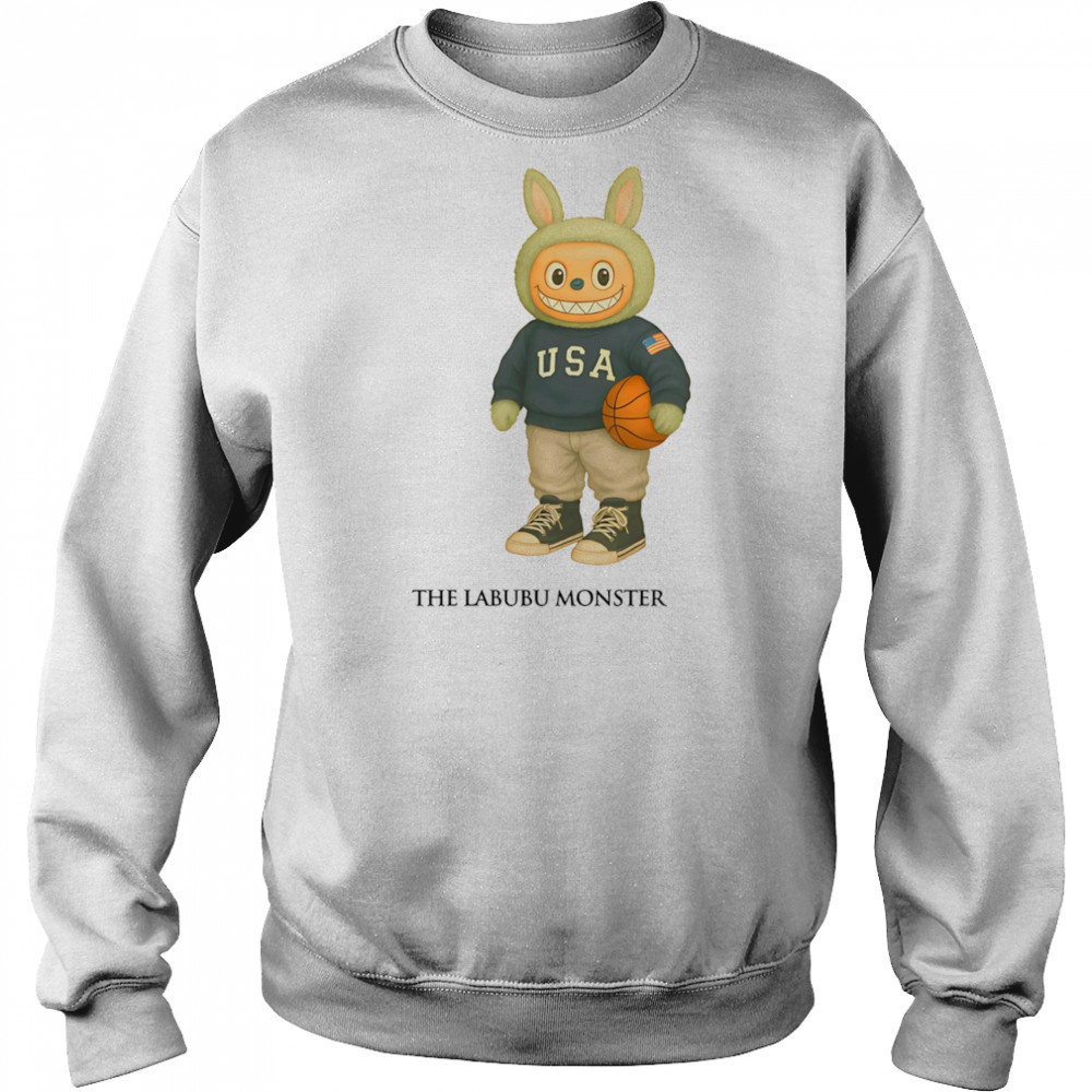 The Labubu monster basketball shirt Sweatshirt