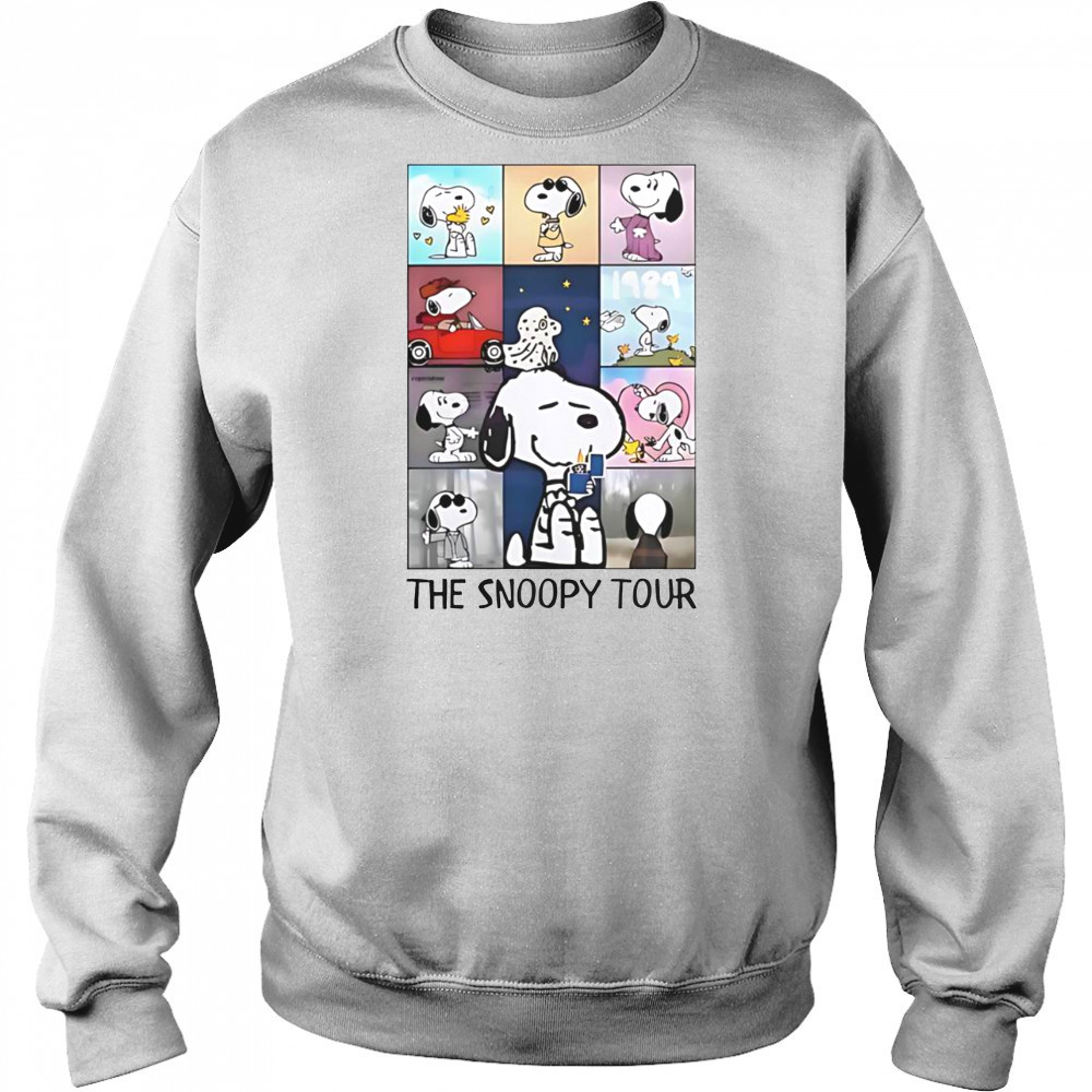 The Snoopy Tour Taylor Eras Tour T-Shirt Sweatshirt
