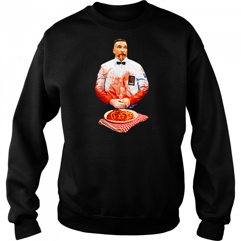 Tony Weeks Bloody Spaghetti Parody shirt Sweatshirt