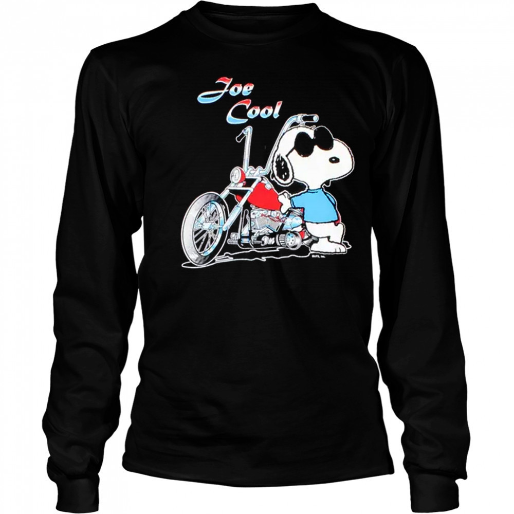 Vintage Snoopy Joe Cool Shirt Long Sleeved
