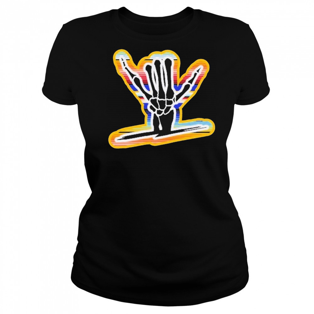 Viva La Shred Skeleton T-shirt Women's T-shirt