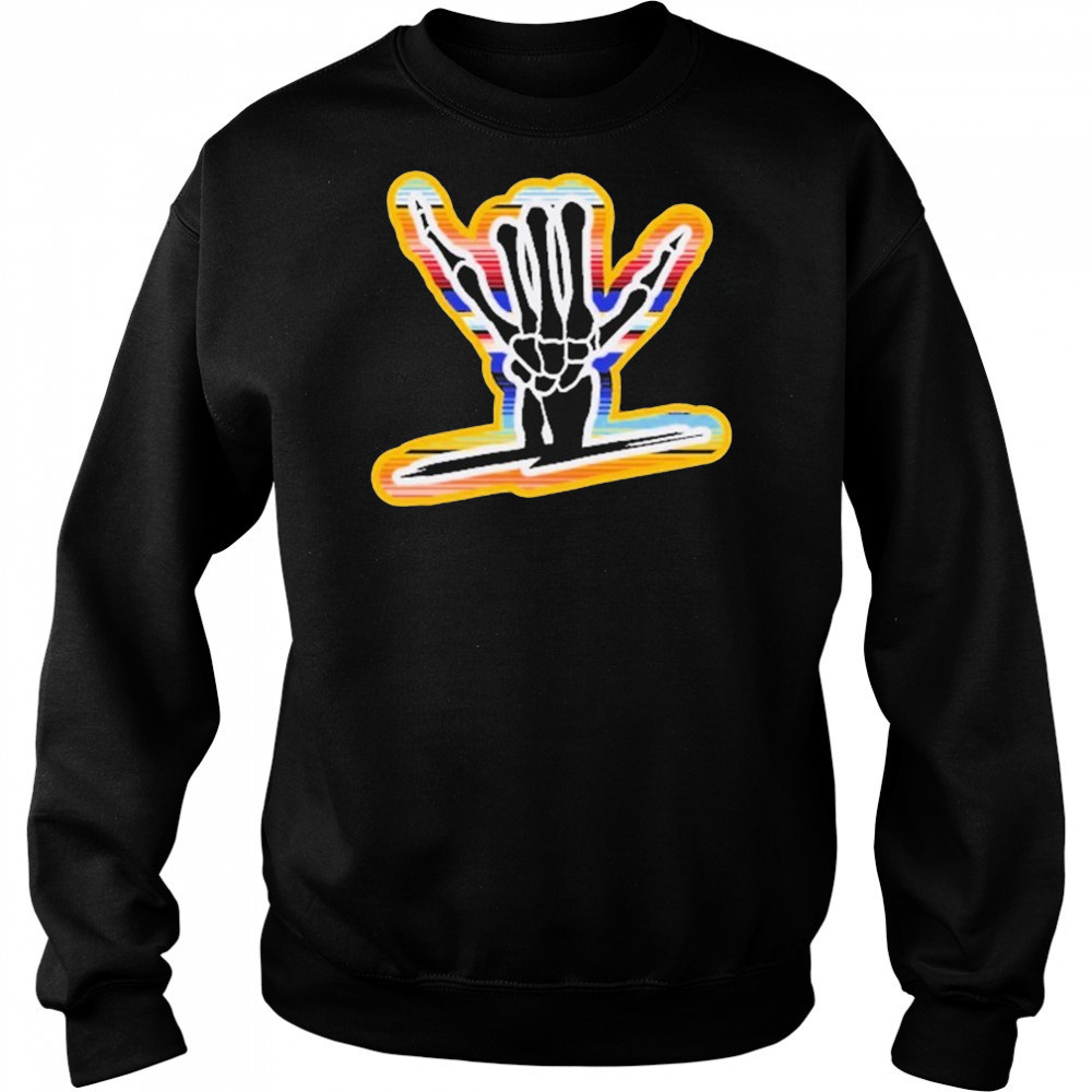 Viva La Shred Skeleton T-shirt Sweatshirt
