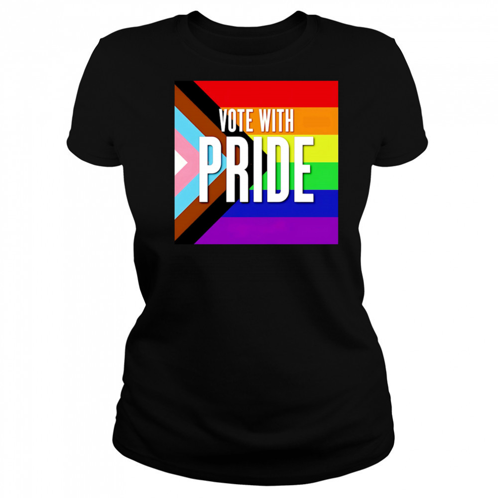 Vote with pride shirt Women's T-shirt