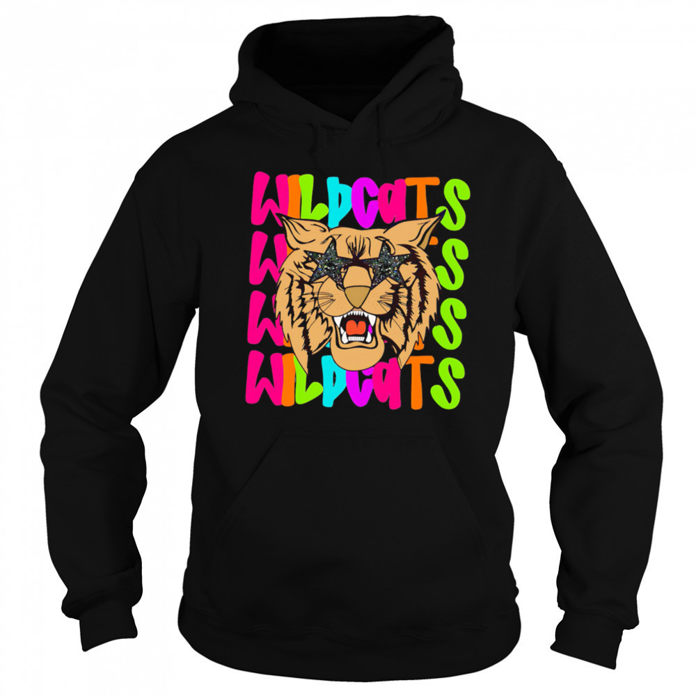 Wildcats repeat pride shirt Hoodie