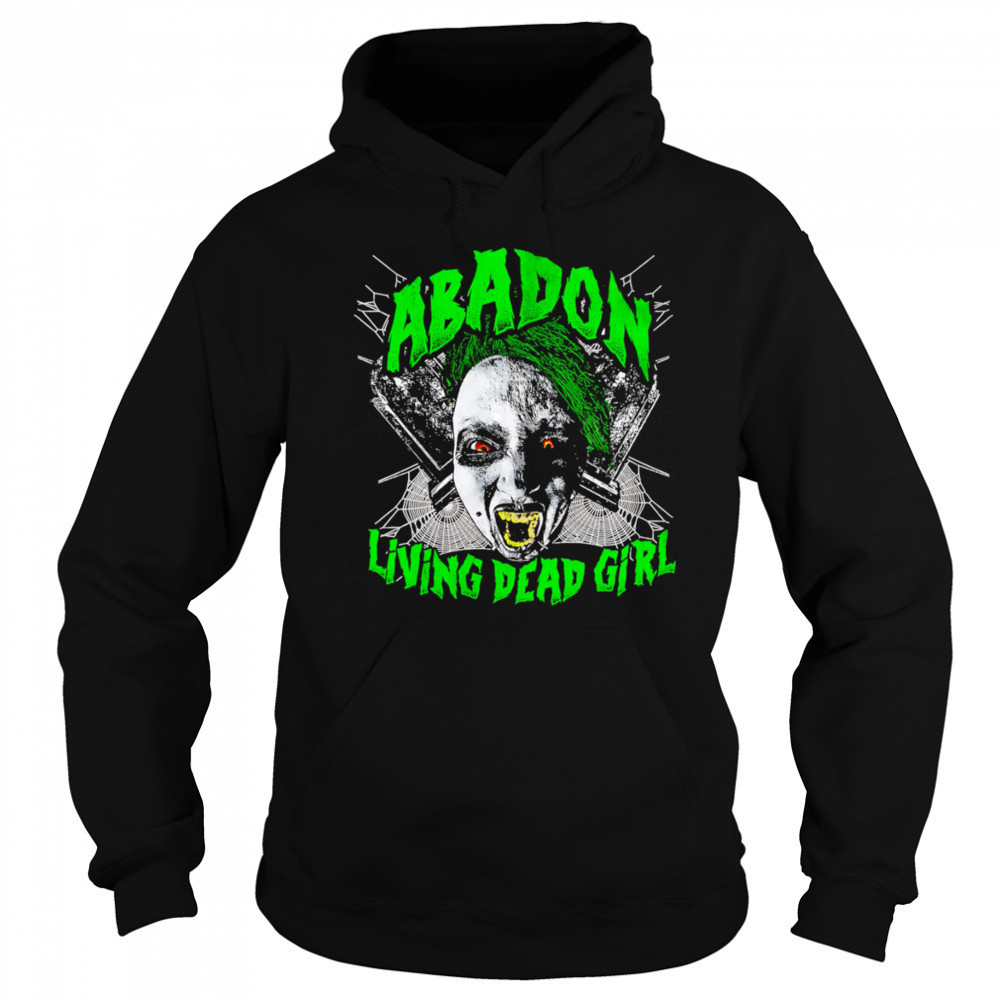 Abado Living Dead Girl graphic shirt Hoodie