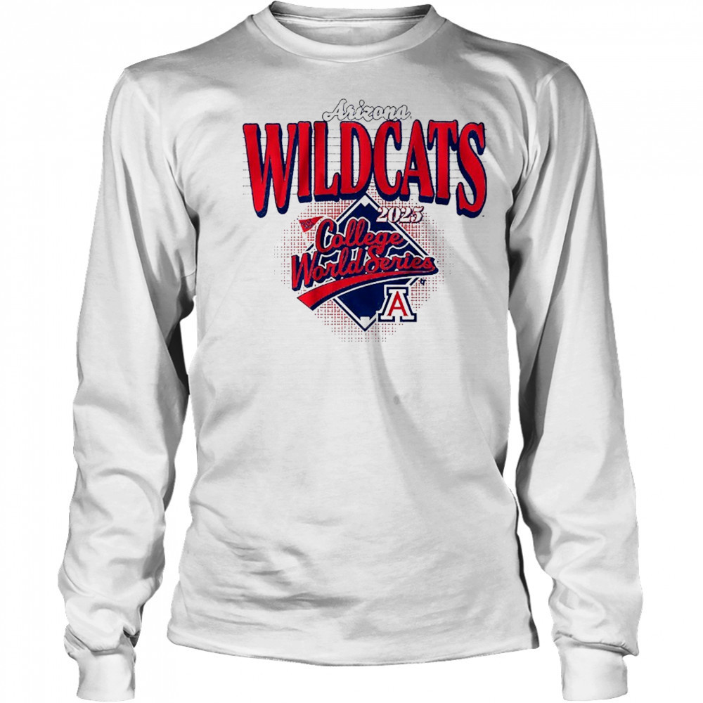 Arizona Baseball 2025 College World Series Shirt Long Sleeved