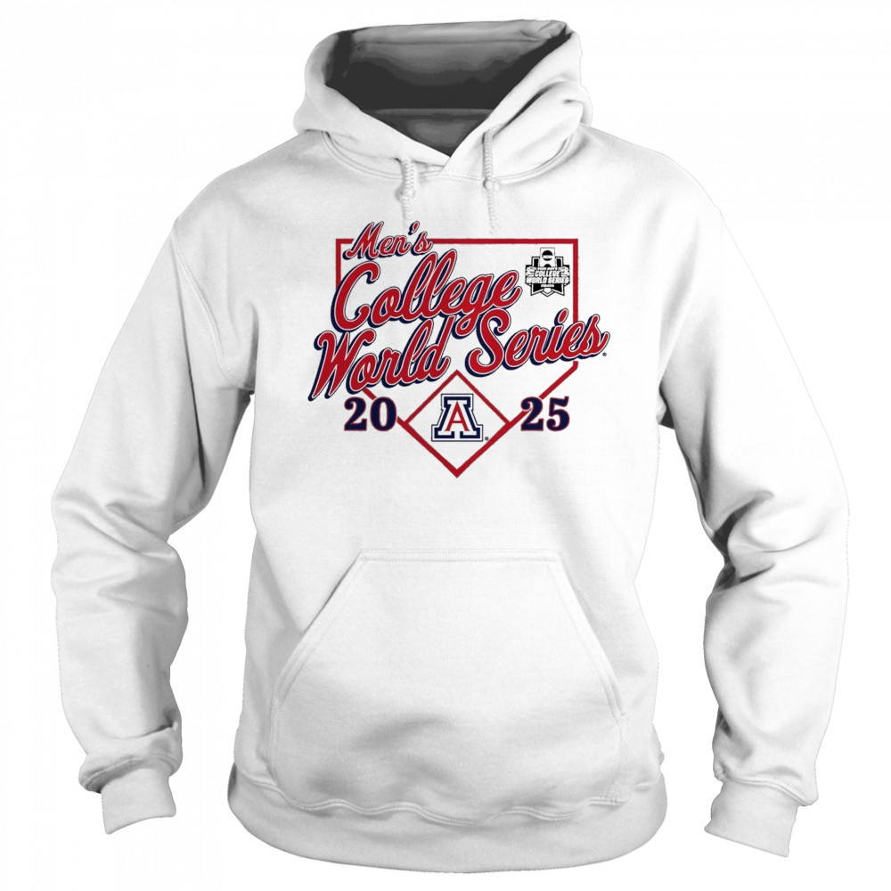 Arizona Wildcats 2025 NCAA Baseball Men’s College World Series Bullpen Ace Shirt Hoodie