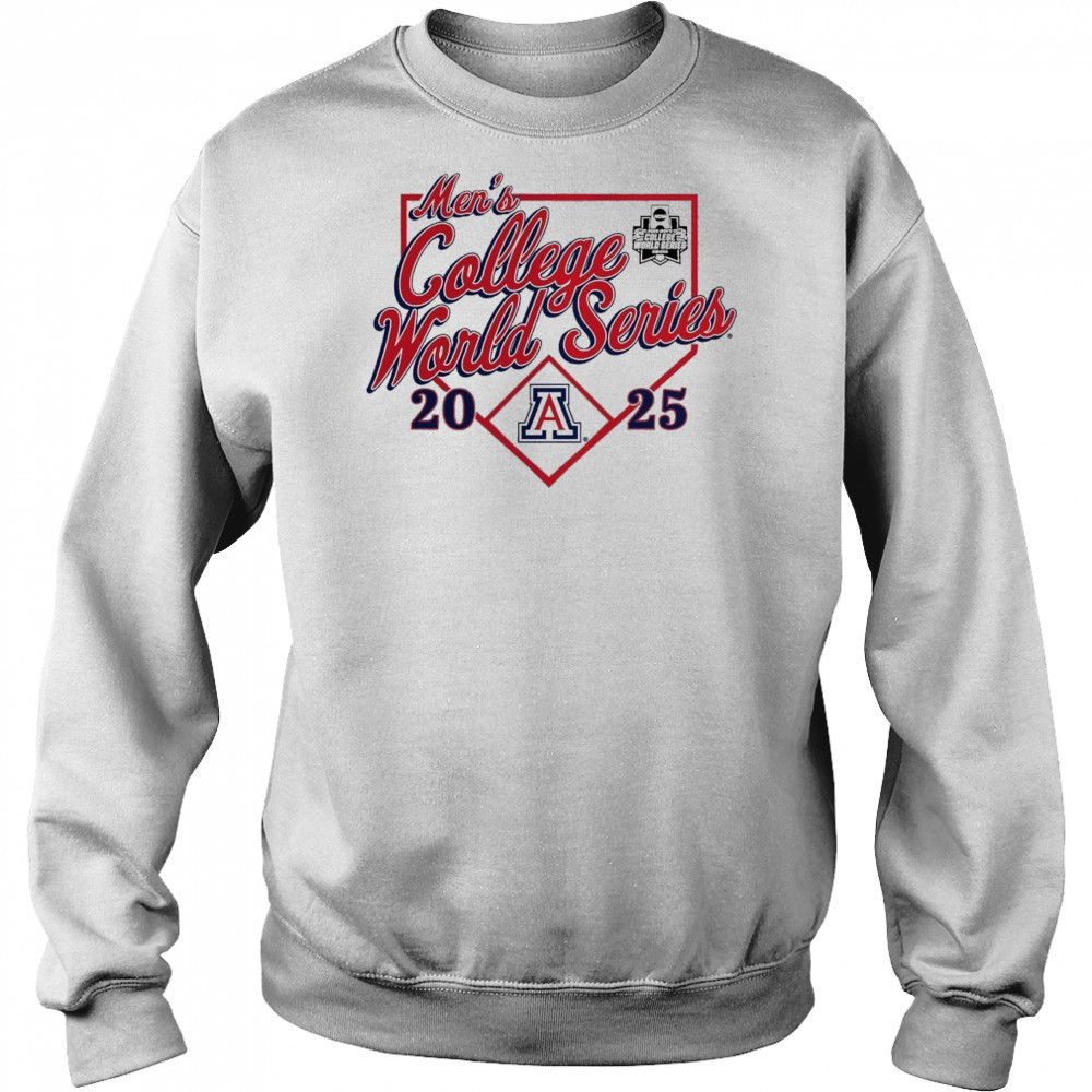 Arizona Wildcats 2025 NCAA Baseball Men’s College World Series Bullpen Ace Shirt Sweatshirt