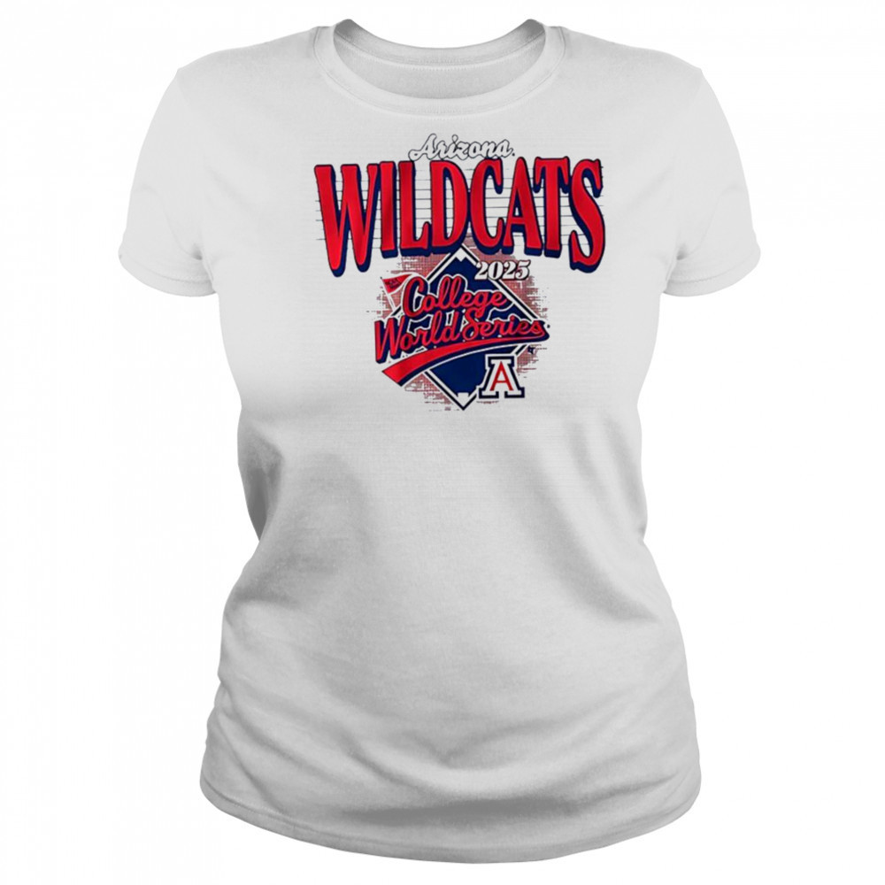 Arizona Wildcats Baseball 2025 College World Series shirt Women's T-shirt