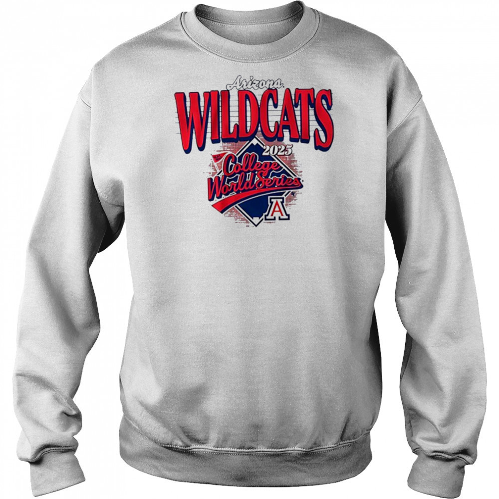 Arizona Wildcats Baseball 2025 College World Series shirt Sweatshirt