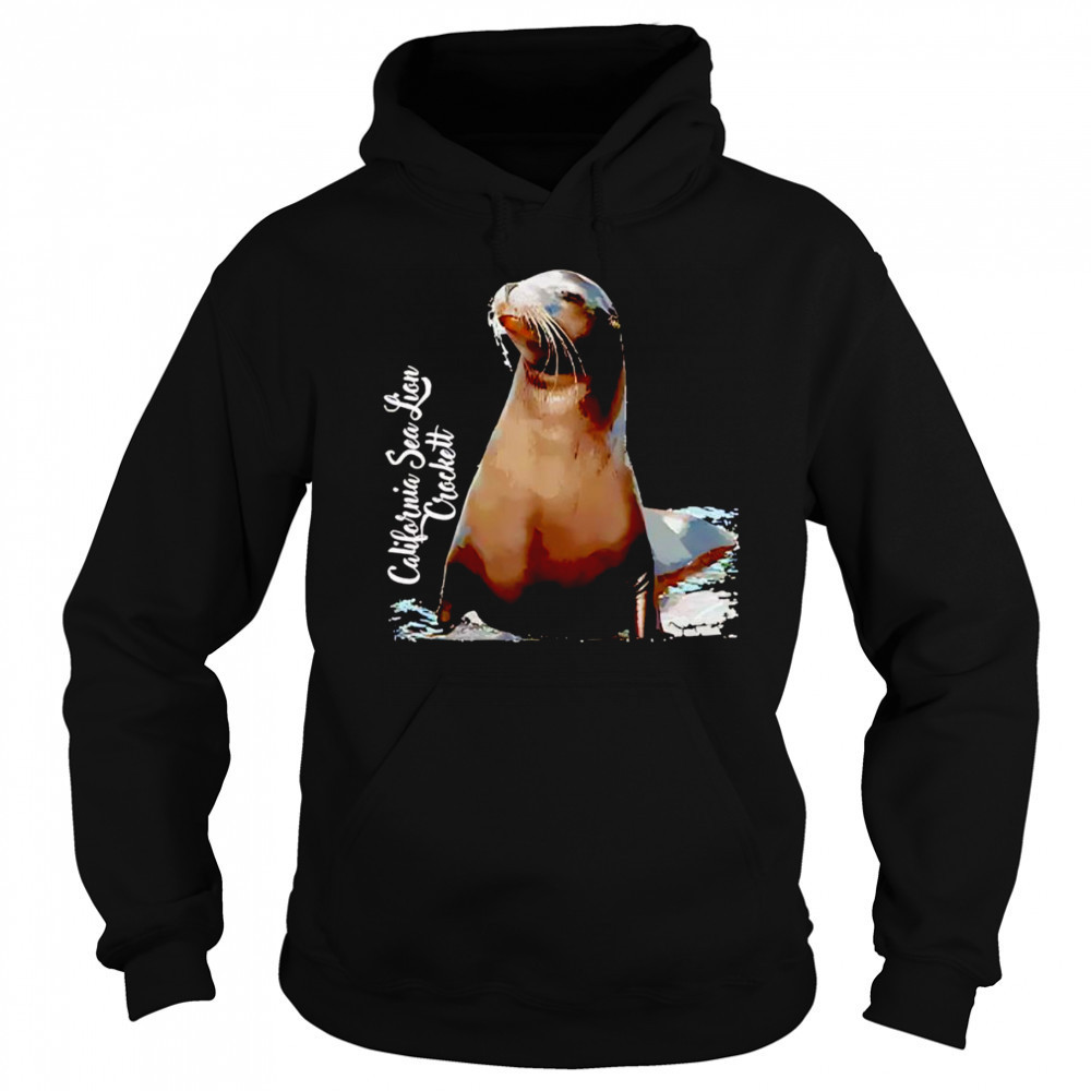 California sea lion crockett shirt Hoodie