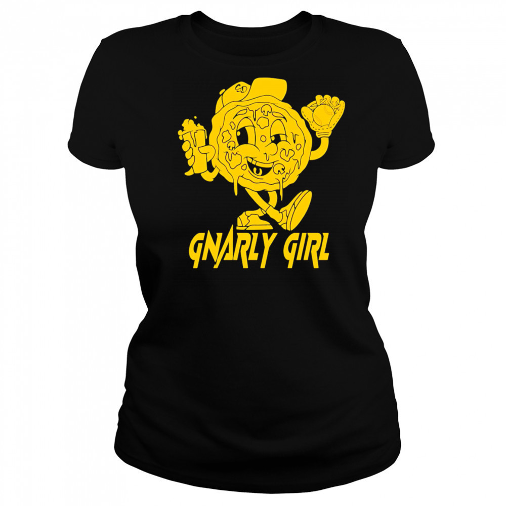 Cookie Mascot Gnarly Girl shirt Women's T-shirt