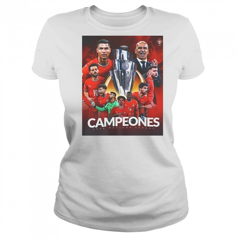 Cristiano Ronaldo Portugal Uefa Nations League 2025 Shirt Women's T-shirt