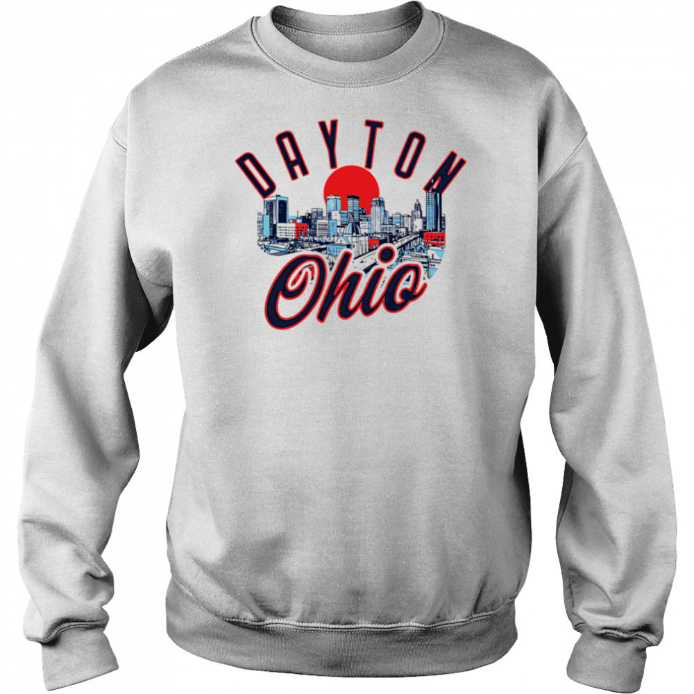 Dayton Ohio Skyline sunset shirt Sweatshirt