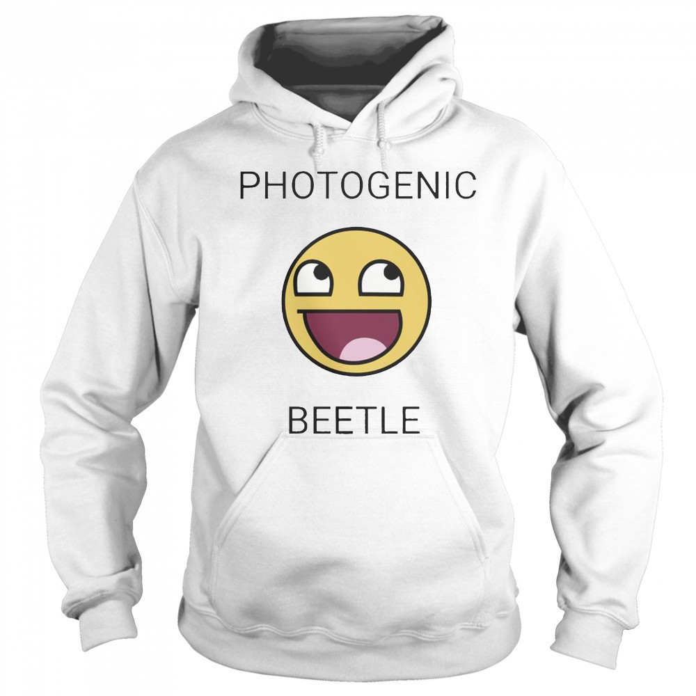 Face Smiley Meme Photogenic Beetle T-Shirt Hoodie
