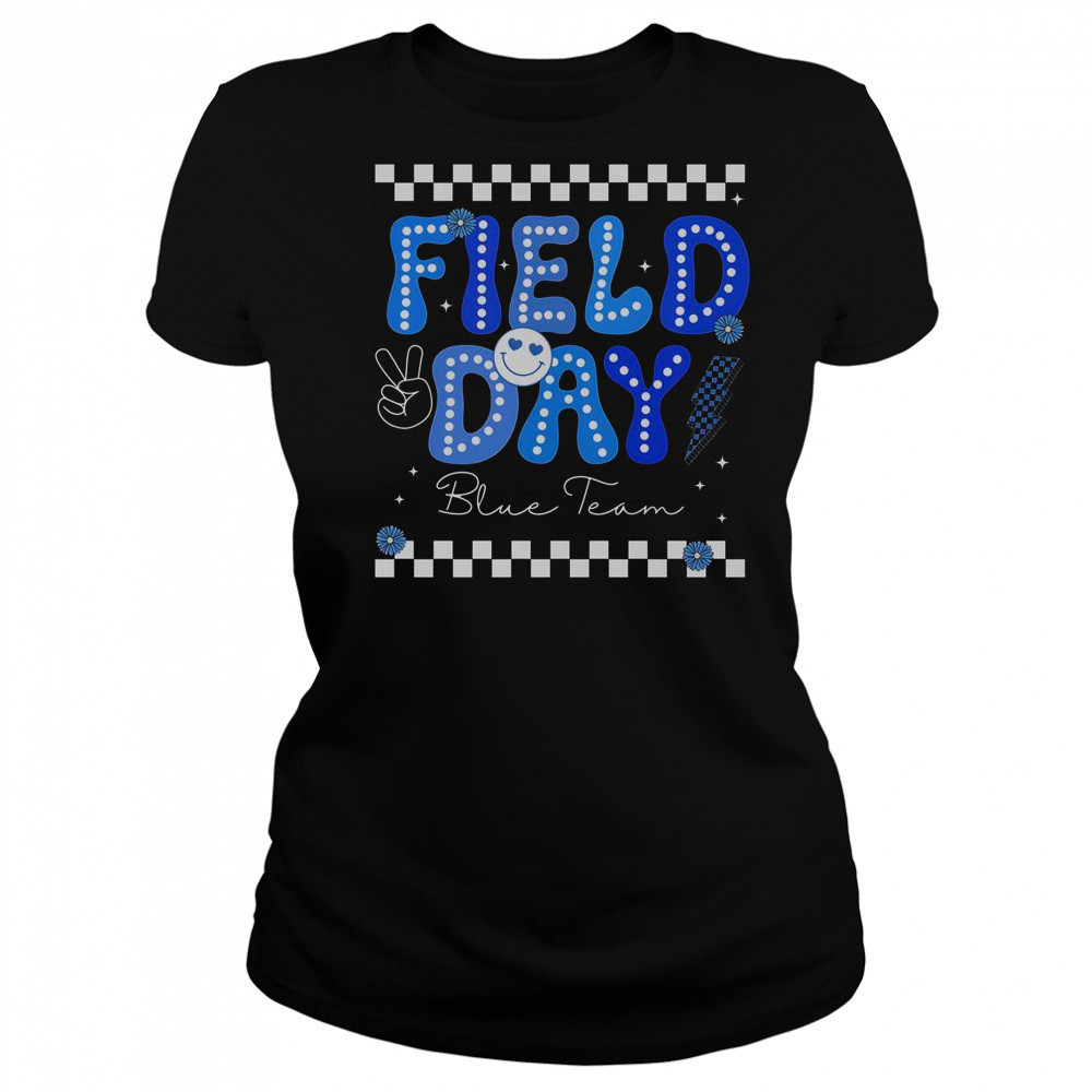 Field Day Trip Blue Team Color Game Competition T-Shirt Women's T-shirt