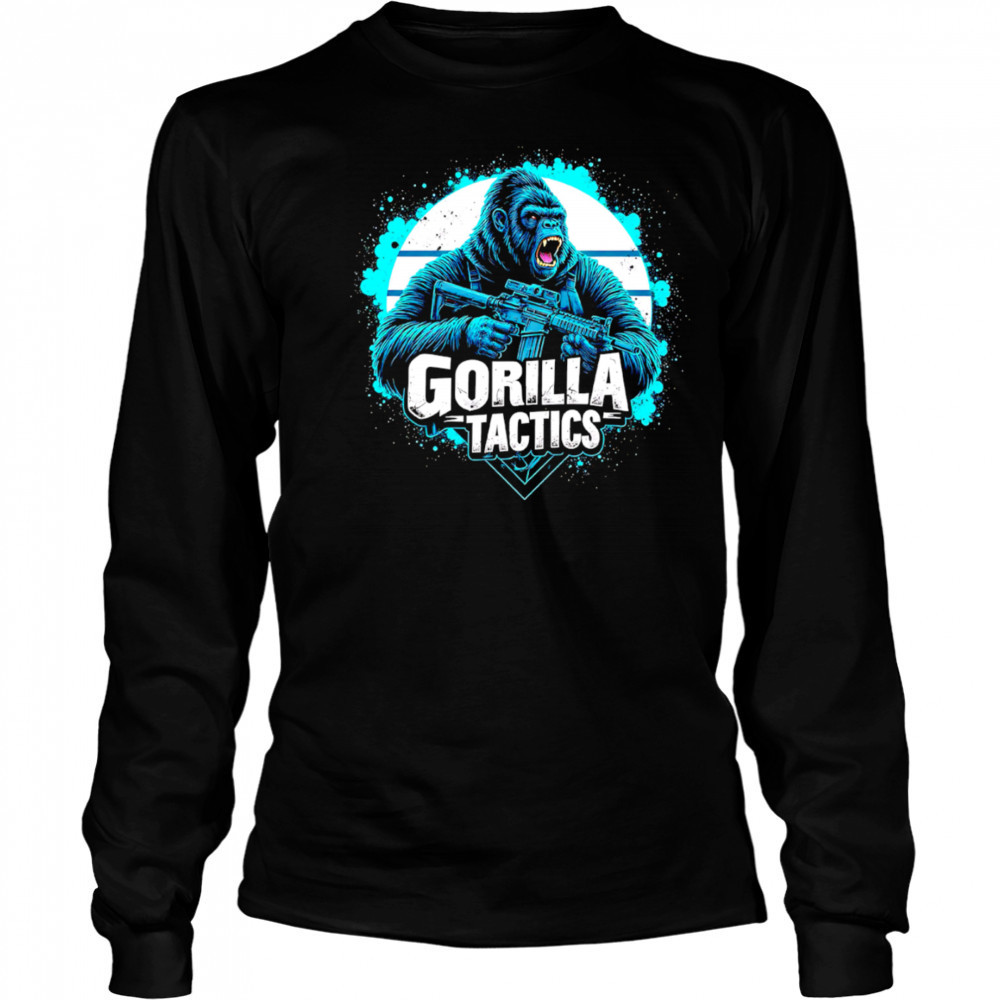 Gorilla Tactics gun shirt Long Sleeved