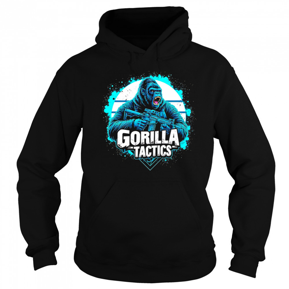 Gorilla Tactics gun shirt Hoodie