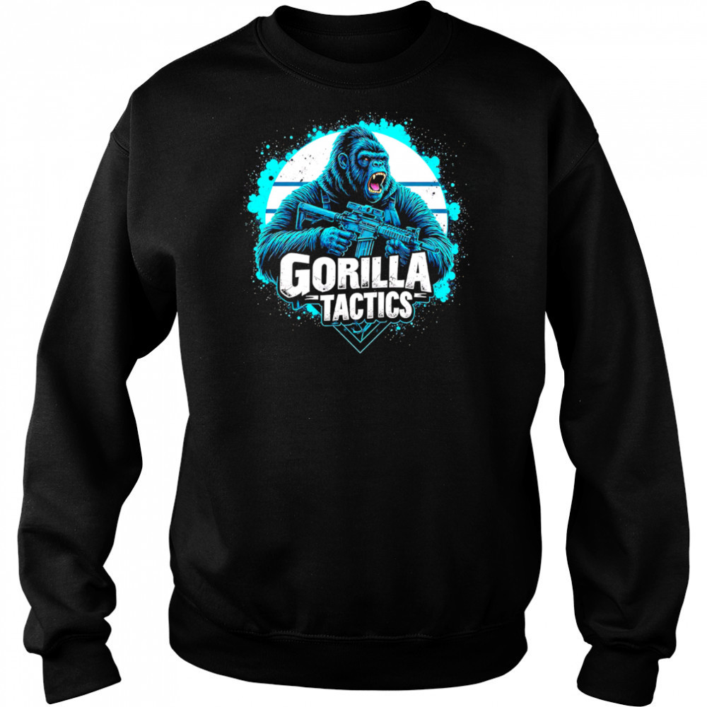 Gorilla Tactics gun shirt Sweatshirt