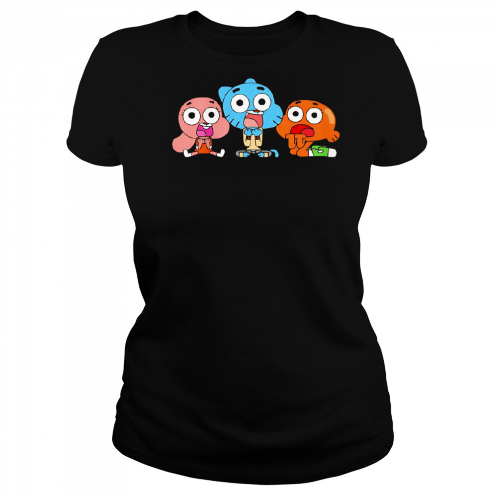Gumball Darwin Anais cartoon shirt Women's T-shirt