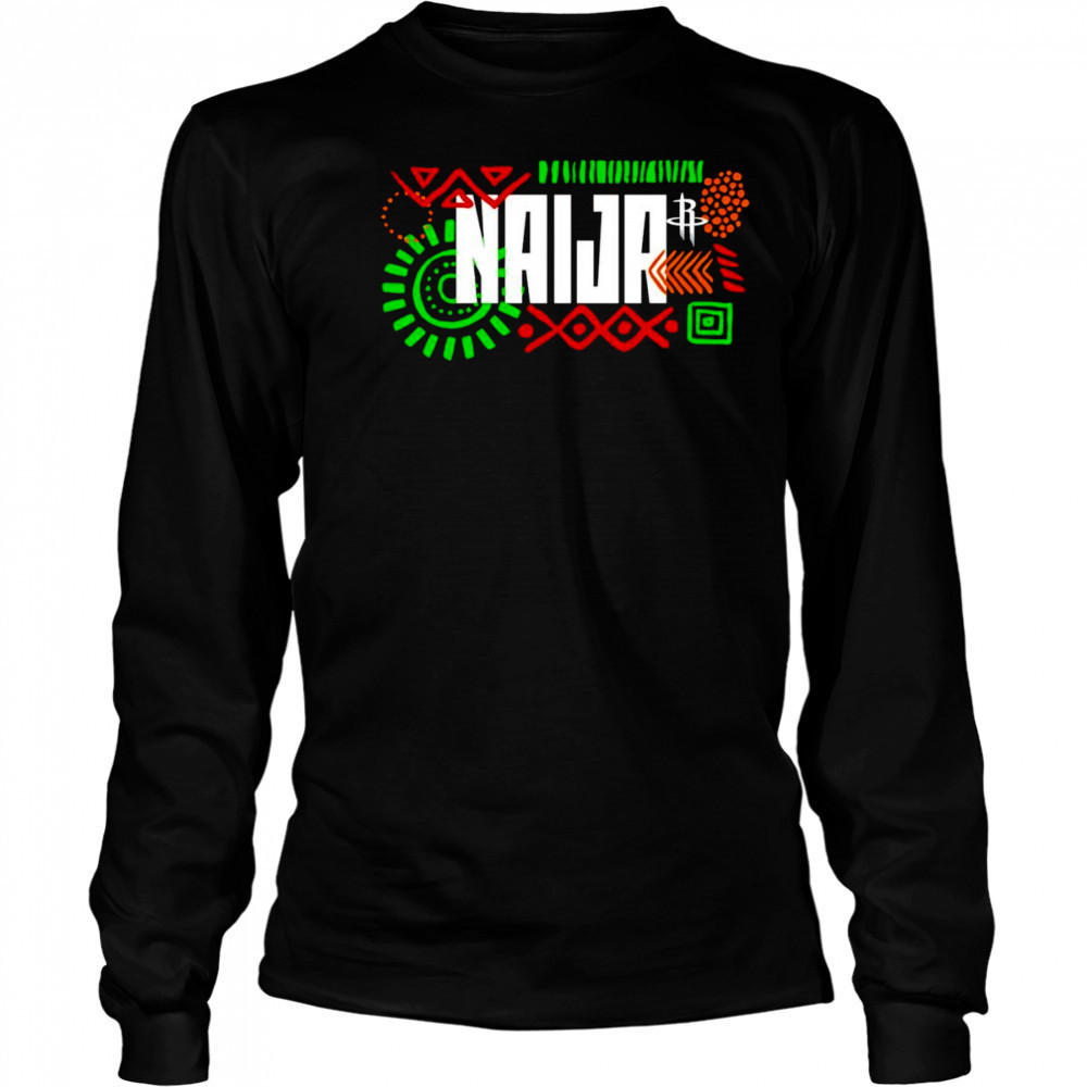 Houston Rockets Naija shirt Long Sleeved