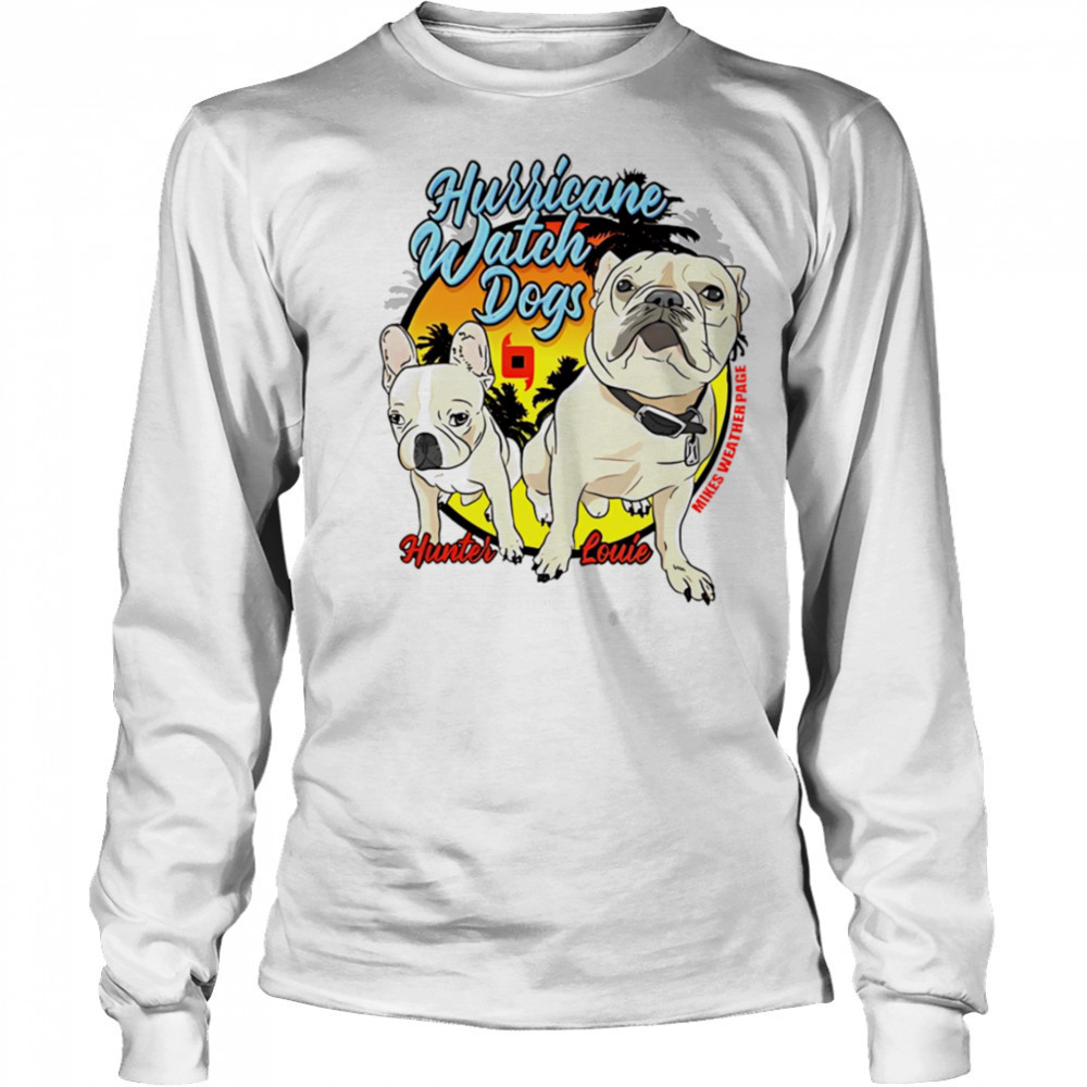 Hurricane Watch Dogs Hunter Louie shirt Long Sleeved