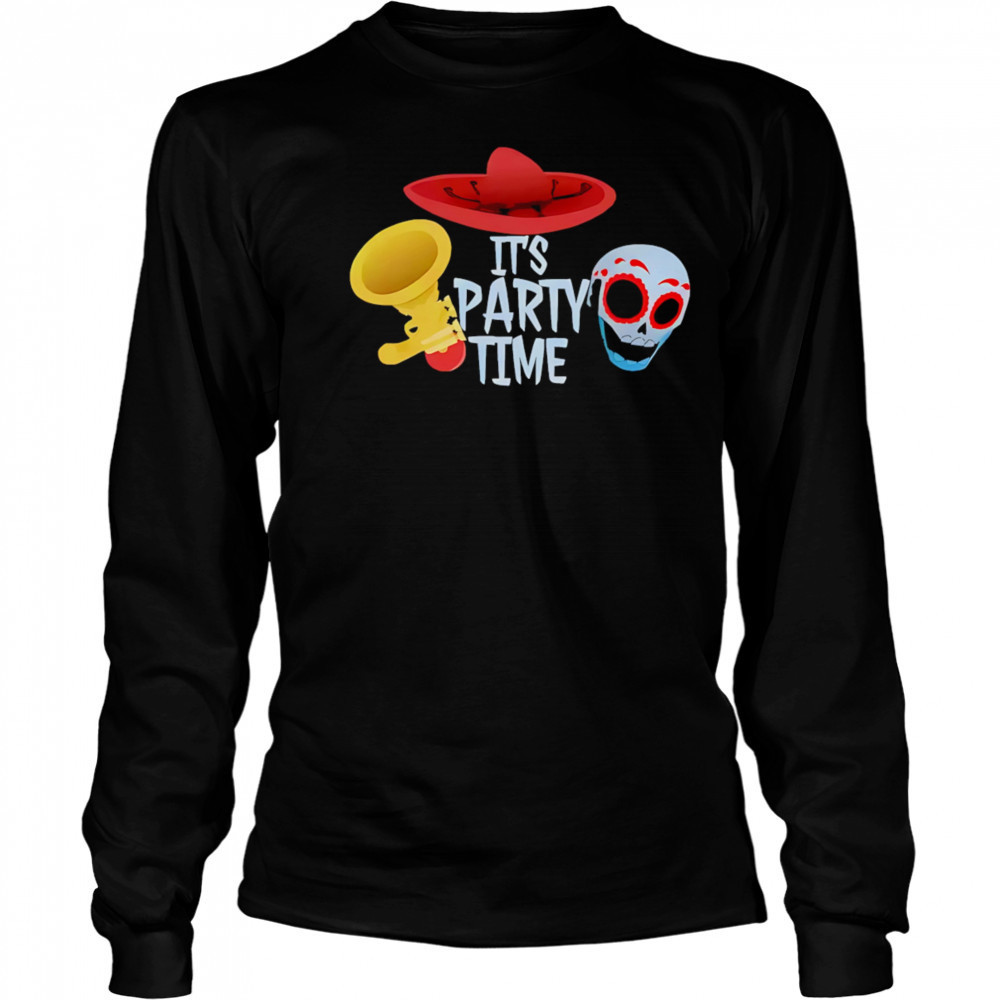 It’s Party Time horrors shirt Long Sleeved