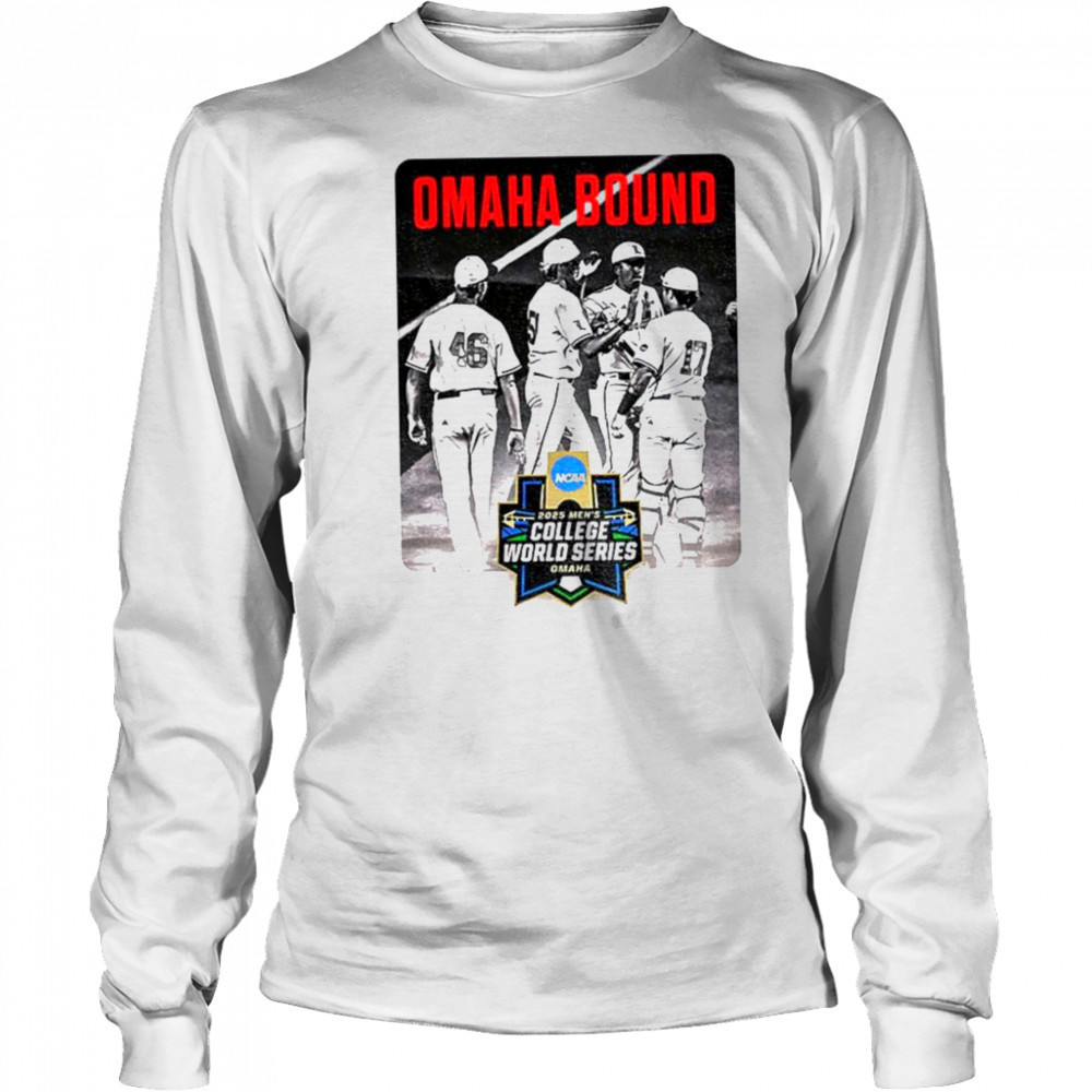 Louisville Cardinals Omaha Bound NCAA 2025 Men’s College World Series shirt Long Sleeved