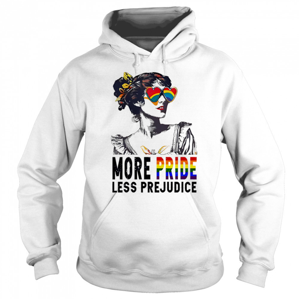 More pride less prejudice vintage shirt Hoodie