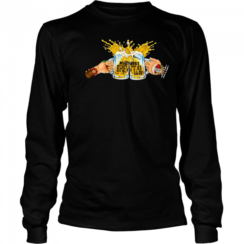 Mugs Midwest Brewtal Fest shirt Long Sleeved
